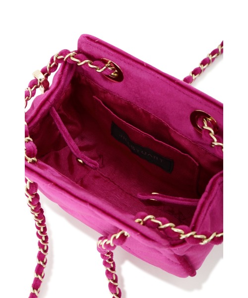 JILL STUART（ジルスチュアート）の「◆ポピーミニバッグ（ショルダーバッグ・レディース・ピンク/ライトグリーン・ﾌﾘ-）」の9枚目の写真