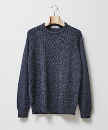 EDIFICE | ZEGNA BARUFFA 7ゲージ クルーネックニット(ニット/セーター)