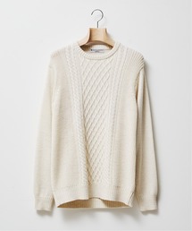 EDIFICE（エディフィス）の「ZEGNA BARUFFA 7ゲージ クルーネックニット（ニット/セーター）」