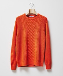 EDIFICE | ZEGNA BARUFFA 7ゲージ クルーネックニット(ニット/セーター)