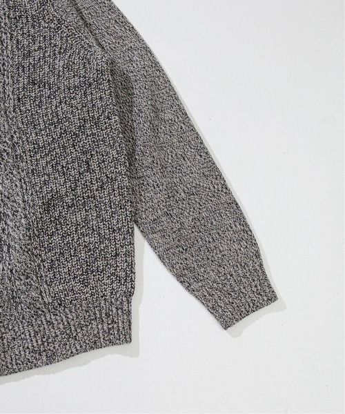 EDIFICE（エディフィス）の「ZEGNA BARUFFA 7ゲージ クルーネックニット（ニット/セーター・メンズ・グレー/ベージュ/オレンジ/ブラック/ホワイト/ネイビー・SMALL/X-LARGE/MEDIUM/LARGE）」の18枚目の写真