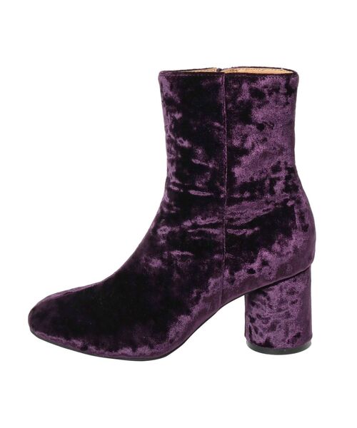 Ungrid（アングリッド）の「サークルヒールベロアブーツ（ブーツ・レディース・パープル/ゴールド・S/M/L）」の12枚目の写真