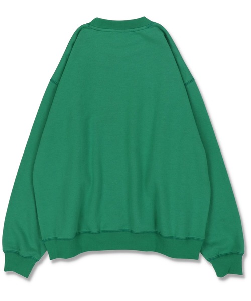 SPINNS（スピンズ）の「【ゆったりシルエット】DISCUS 裏起毛カレッジスウェット（スウェット・レディース・ブラック/ネイビー/グレー/オフホワイト/グリーン/オレンジ・M/L）」の13枚目の写真