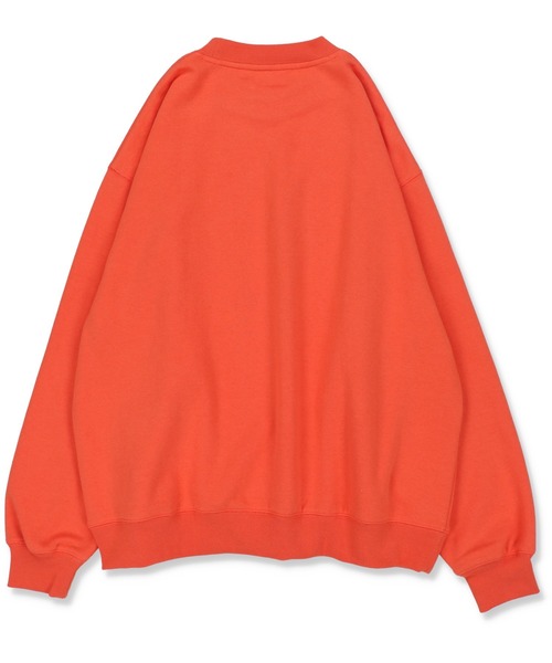 SPINNS（スピンズ）の「【ゆったりシルエット】DISCUS 裏起毛カレッジスウェット（スウェット・レディース・ブラック/ネイビー/グレー/オフホワイト/グリーン/オレンジ・M/L）」の11枚目の写真