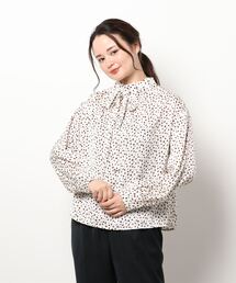 Te chichi | 柄アソートリボンボウタイブラウス(シャツ/ブラウス)