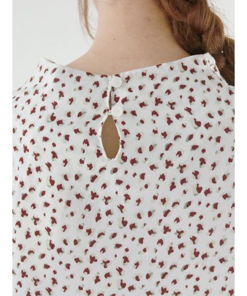 Te chichi（テチチ）の「柄アソートリボンボウタイブラウス（シャツ/ブラウス・レディース・オフホワイト/グリーン/グレー/ネイビー・ﾌﾘ-）」の15枚目の写真