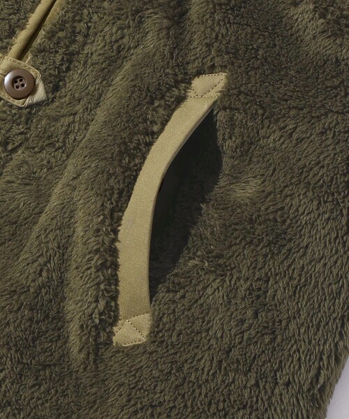 ARMY TWILL(アーミーツイル)の「ARMYTWILL/アーミーツイル 別注リバーシブルボアベスト(その他アウター・メンズ・ブラック/オリーブ・MEDIUM/LARGE)」の10枚目の写真