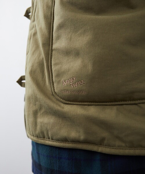 ARMY TWILL(アーミーツイル)の「ARMYTWILL/アーミーツイル 別注リバーシブルボアベスト(その他アウター・メンズ・ブラック/オリーブ・MEDIUM/LARGE)」の22枚目の写真