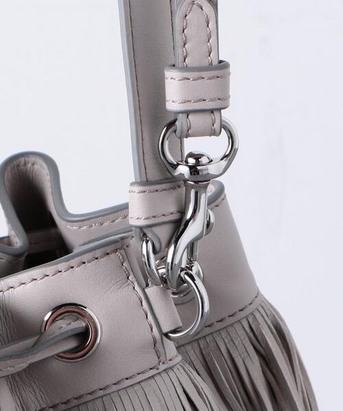 J&M Davidson（ジェイアンドエムデヴィッドソン）の「＜J&M DAVIDSON（ジェイアンドエム デヴィッドソン）＞THE FRINGE バッグ ■■■（ショルダーバッグ・レディース・ライトグレー・FREE）」の10枚目の写真