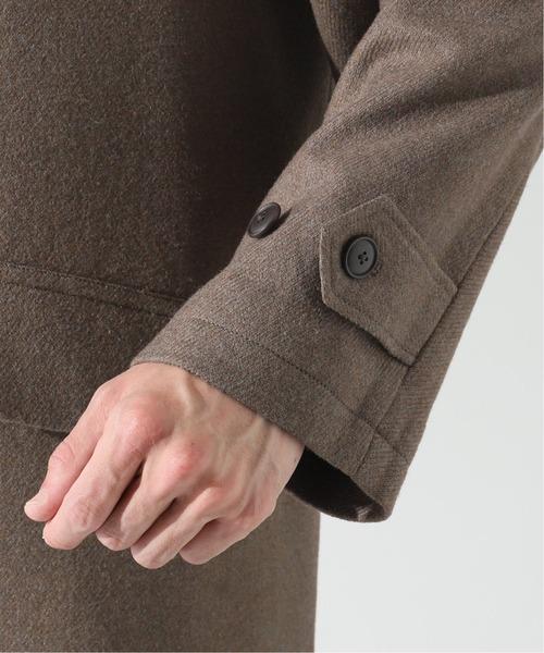 JOURNAL STANDARD relume（ジャーナルスタンダード　レリューム）の「HIGH LAND WOOL オーバーサイズ バルマカーンコート（その他アウター・メンズ・ネイビー/ブラウン/カーキ・S/M/L）」の13枚目の写真