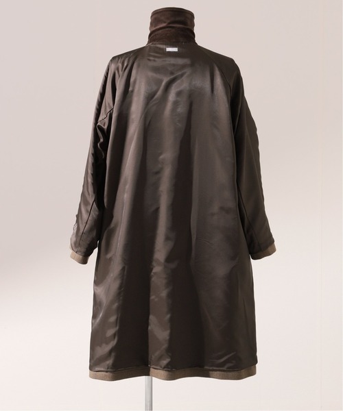 JOURNAL STANDARD relume（ジャーナルスタンダード　レリューム）の「HIGH LAND WOOL オーバーサイズ バルマカーンコート（その他アウター・メンズ・ネイビー/ブラウン/カーキ・S/M/L）」の17枚目の写真