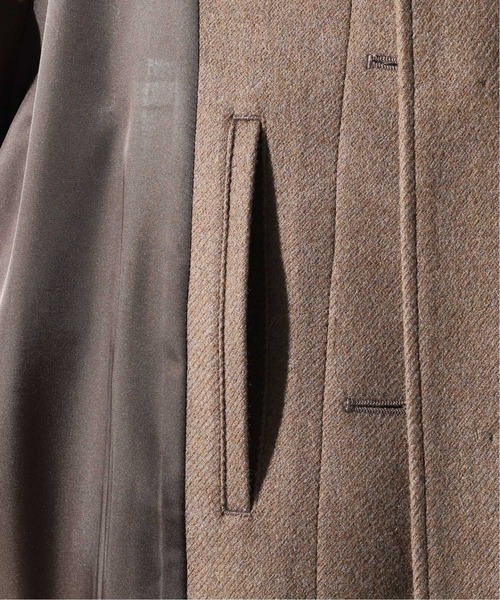 JOURNAL STANDARD relume（ジャーナルスタンダード　レリューム）の「HIGH LAND WOOL オーバーサイズ バルマカーンコート（その他アウター・メンズ・ネイビー/ブラウン/カーキ・S/M/L）」の10枚目の写真