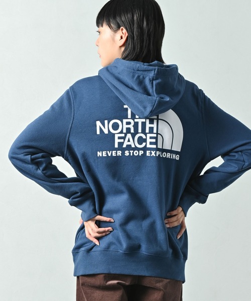 THE NORTH FACE（ザノースフェイス）の「THE NORTH FACE(ザ・ノース・フェイス) M THROWBACK PO スウェットパーカー（パーカー・レディース・ブラック/グレー/ピンク/ネイビー/チャコール/グリーン/オレンジ・S/M）」の6枚目の写真