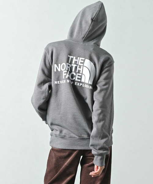 THE NORTH FACE（ザノースフェイス）の「THE NORTH FACE(ザ・ノース・フェイス) M THROWBACK PO スウェットパーカー（パーカー・レディース・ブラック/グレー/ピンク/ネイビー/チャコール/グリーン/オレンジ・S/M）」の3枚目の写真