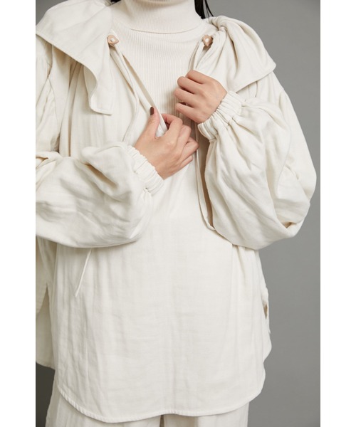 トップス HeRIN.CYE Mie wave gauze pullover HeRIN.CYE（ヘリンドットサイ）の「Mie wave gauze pullover