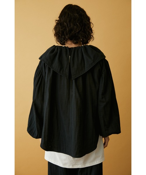 HeRIN.CYE（ヘリンドットサイ）の「Mie wave gauze pullover