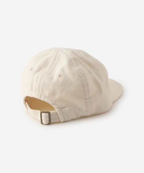 ORCIVAL（オーシバル）の「ORCIVAL | オーガニックコットンツイル 6パネルキャップ（キャップ・レディース・ネイビー/アイボリー/ブラック・FREE）」の11枚目の写真