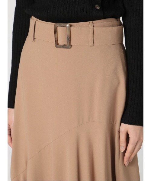 m.f.editorial（エムエフエディトリアル）の「エムエフエディトリアルレディース/m.f.editorial：Women ジョーゼット ロングマーメイドスカート（スカート・レディース・キャメル/ダークウッド・S/MEDIUM/LARGE）」の6枚目の写真