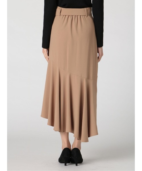 m.f.editorial（エムエフエディトリアル）の「エムエフエディトリアルレディース/m.f.editorial：Women ジョーゼット ロングマーメイドスカート（スカート・レディース・キャメル/ダークウッド・S/MEDIUM/LARGE）」の9枚目の写真