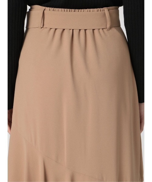 m.f.editorial（エムエフエディトリアル）の「エムエフエディトリアルレディース/m.f.editorial：Women ジョーゼット ロングマーメイドスカート（スカート・レディース・キャメル/ダークウッド・S/MEDIUM/LARGE）」の10枚目の写真