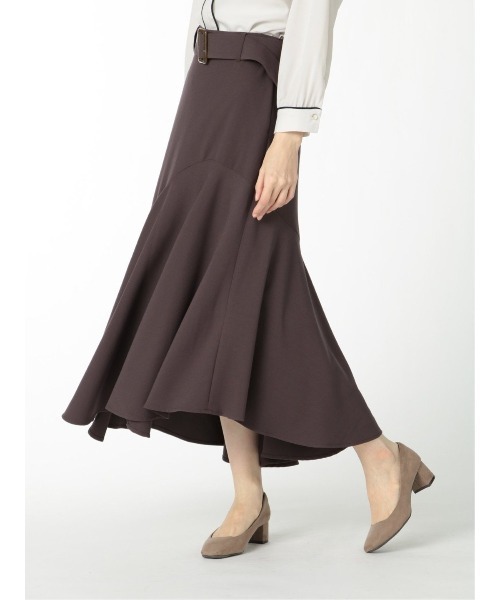 m.f.editorial（エムエフエディトリアル）の「エムエフエディトリアルレディース/m.f.editorial：Women ジョーゼット ロングマーメイドスカート（スカート・レディース・キャメル/ダークウッド・S/MEDIUM/LARGE）」の20枚目の写真