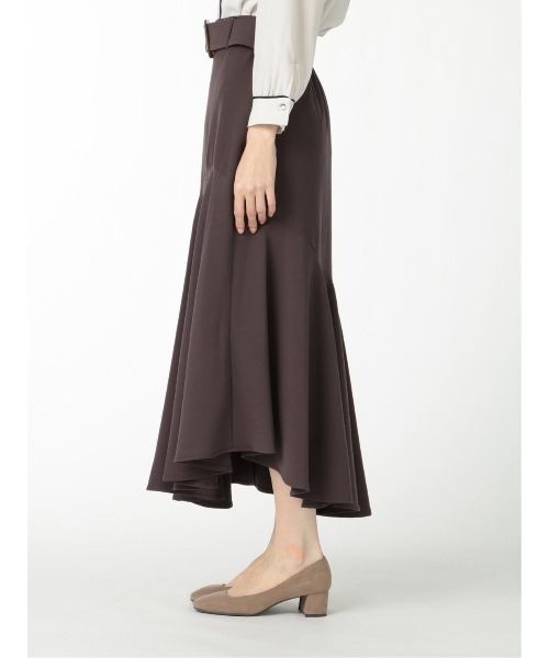 m.f.editorial（エムエフエディトリアル）の「エムエフエディトリアルレディース/m.f.editorial：Women ジョーゼット ロングマーメイドスカート（スカート・レディース・キャメル/ダークウッド・S/MEDIUM/LARGE）」の21枚目の写真