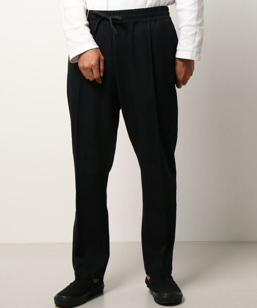 BIG MIKE(ビッグマイク)の「BIG MIKE ビッグマイク / ウール風 イージーパンツ WOOL LIKE EASY PANTS(チノパンツ・メンズ・チャコールグレー/ブラック/ベージュ・34/32/30/28)」の2枚目の写真