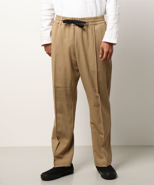 BIG MIKE(ビッグマイク)の「BIG MIKE ビッグマイク / ウール風 イージーパンツ WOOL LIKE EASY PANTS(チノパンツ・メンズ・チャコールグレー/ブラック/ベージュ・34/32/30/28)」の4枚目の写真