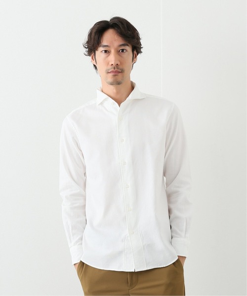 EDIFICE(エディフィス)の「ガーメントダイ スポーツシャツ(シャツ/ブラウス・メンズ・ホワイト/グレー/グリーン・SMALL/MEDIUM/LARGE)」の21枚目の写真