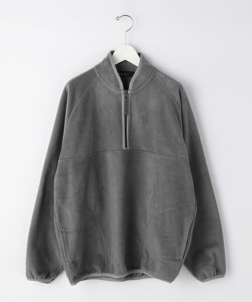 green label relaxing(グリーンレーベルリラクシング)の「<GLR/ lab>フリース ハーフジップ ハイネック 長袖 トップス(その他トップス・メンズ・オリーブ/ブラック/ダークグレー・S/XL/L/M)」の5枚目の写真