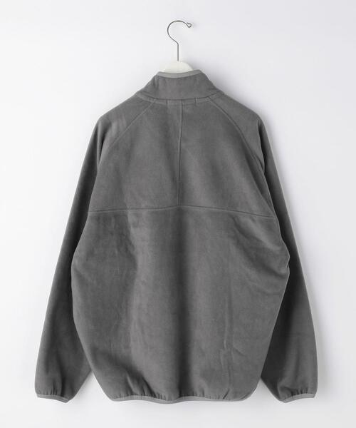 green label relaxing(グリーンレーベルリラクシング)の「<GLR/ lab>フリース ハーフジップ ハイネック 長袖 トップス(その他トップス・メンズ・オリーブ/ブラック/ダークグレー・S/XL/L/M)」の6枚目の写真