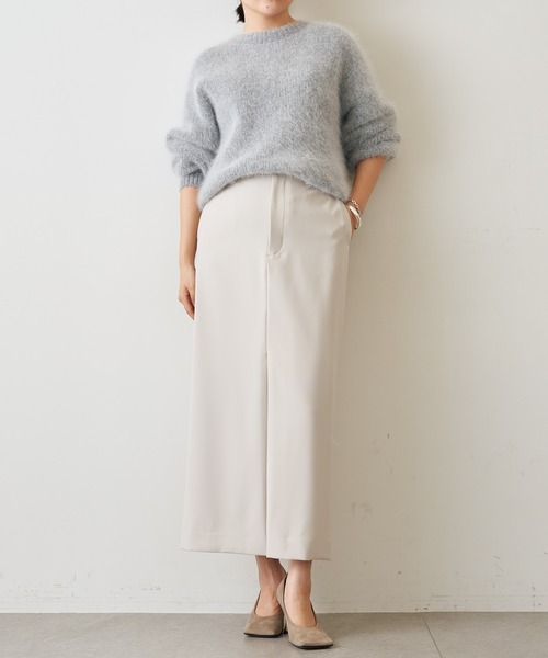 週末価格ウィムガゼット　Marisolコラボ アンゴラクルーネックプルオーバー Whim Gazette（ウィムガゼット）の「【Marisolコラボ】アンゴラ