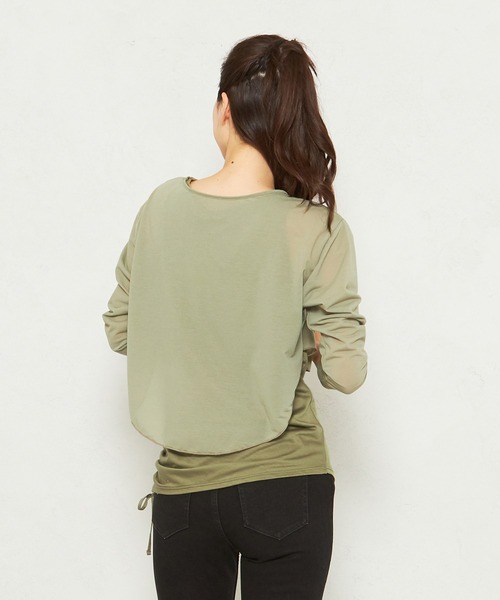 新品未使用タグ付き　Chacottチャコット　レイヤードトップ Chacott（チャコット）の「レイヤードシアーTシャツ（Tシャツ