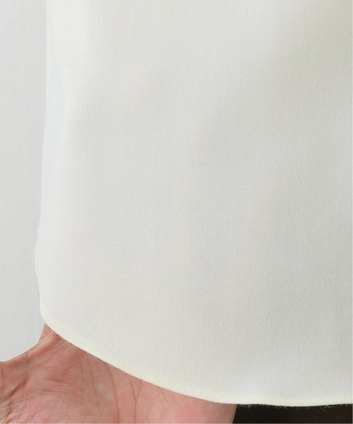 EDIFICE（エディフィス）の「ウォッシャブル ウール バンドカラー シャツ（シャツ/ブラウス・メンズ・ホワイト/ネイビー/ウッド/グリーン系その他・SMALL/MEDIUM/LARGE/X-LARGE）」の14枚目の写真