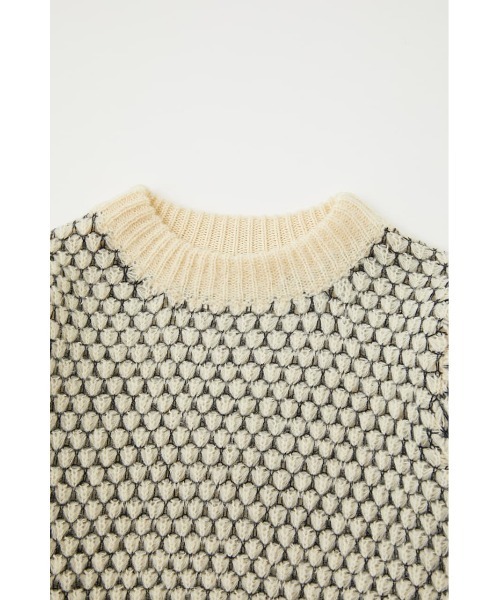 MOUSSY（マウジー）の「PUFF SLEEVE BOTTLE NECK ニット（ニット