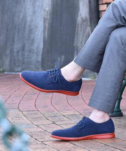 O-NINE（オーナイン）の「ブリックカラー スニーカーソール オックスフォードシューズ（スニーカー・メンズ・ブラック/ダークブラウン/ベージュ/グレー/ネイビー・44/41/42/43/45/40）」の5枚目の写真