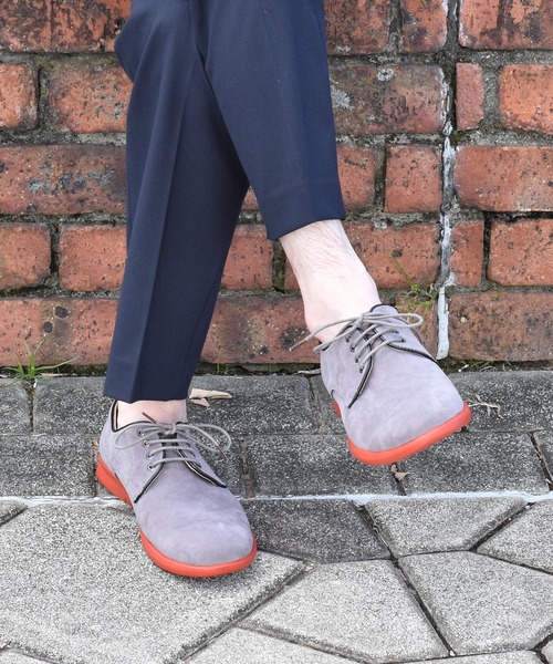 O-NINE（オーナイン）の「ブリックカラー スニーカーソール オックスフォードシューズ（スニーカー・メンズ・ブラック/ダークブラウン/ベージュ/グレー/ネイビー・44/41/42/43/45/40）」の3枚目の写真