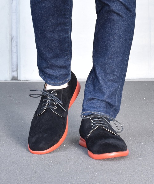 O-NINE（オーナイン）の「ブリックカラー スニーカーソール オックスフォードシューズ（スニーカー・メンズ・ブラック/ダークブラウン/ベージュ/グレー/ネイビー・44/41/42/43/45/40）」の11枚目の写真