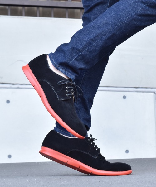 O-NINE（オーナイン）の「ブリックカラー スニーカーソール オックスフォードシューズ（スニーカー・メンズ・ブラック/ダークブラウン/ベージュ/グレー/ネイビー・44/41/42/43/45/40）」の15枚目の写真