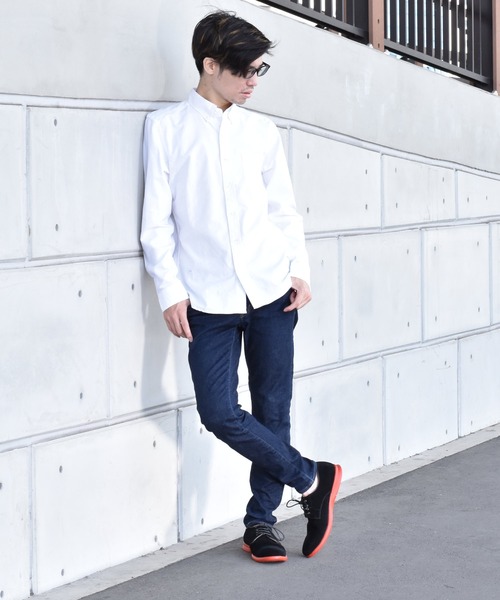 O-NINE（オーナイン）の「ブリックカラー スニーカーソール オックスフォードシューズ（スニーカー・メンズ・ブラック/ダークブラウン/ベージュ/グレー/ネイビー・44/41/42/43/45/40）」の19枚目の写真