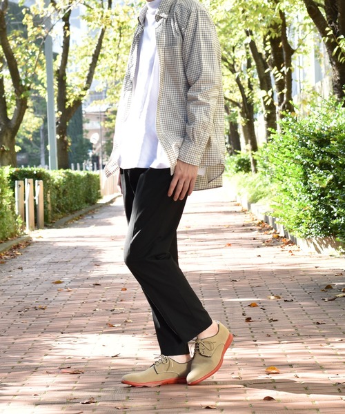 O-NINE（オーナイン）の「ブリックカラー スニーカーソール オックスフォードシューズ（スニーカー・メンズ・ブラック/ダークブラウン/ベージュ/グレー/ネイビー・44/41/42/43/45/40）」の8枚目の写真