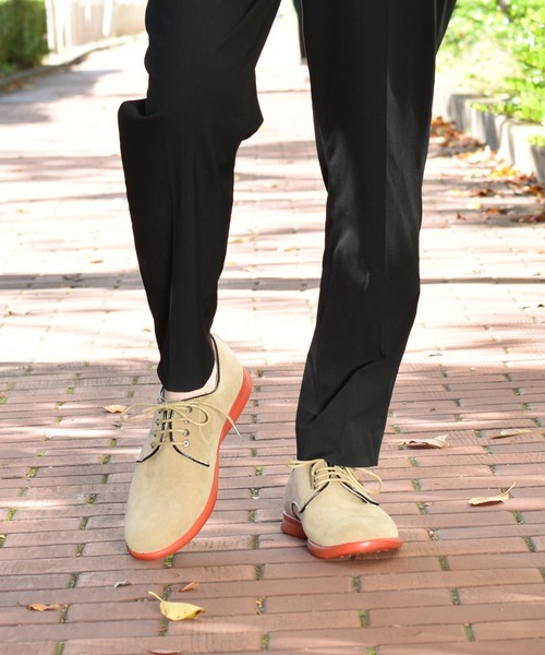 O-NINE（オーナイン）の「ブリックカラー スニーカーソール オックスフォードシューズ（スニーカー・メンズ・ブラック/ダークブラウン/ベージュ/グレー/ネイビー・44/41/42/43/45/40）」の20枚目の写真