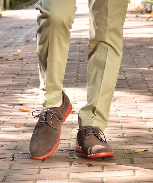 O-NINE（オーナイン）の「ブリックカラー スニーカーソール オックスフォードシューズ（スニーカー・メンズ・ブラック/ダークブラウン/ベージュ/グレー/ネイビー・44/41/42/43/45/40）」の12枚目の写真