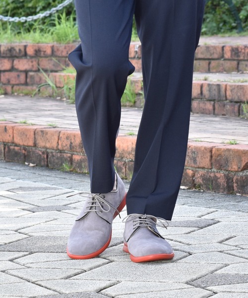 O-NINE（オーナイン）の「ブリックカラー スニーカーソール オックスフォードシューズ（スニーカー・メンズ・ブラック/ダークブラウン/ベージュ/グレー/ネイビー・44/41/42/43/45/40）」の16枚目の写真