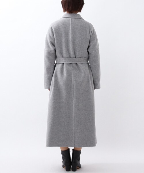 UNTITLED（アンタイトル）の「◆トスカーナエアーリバー コンバーチブルカラーコート（ステンカラーコート・レディース・ライトグレー/ベージュ/オレンジ・00/01/03/02）」の7枚目の写真