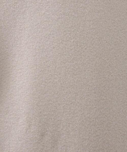 UNTITLED（アンタイトル）の「◆トスカーナエアーリバー コンバーチブルカラーコート（ステンカラーコート・レディース・ライトグレー/ベージュ/オレンジ・00/01/03/02）」の13枚目の写真