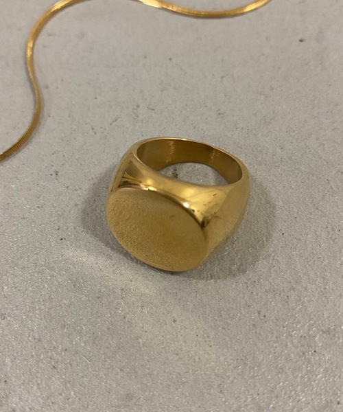 muku（ムク）の「金属アレルギー対応 フラットヘッドリング / サージカルステンレス（リング・レディース・シルバー/ゴールド・6/7）」の12枚目の写真