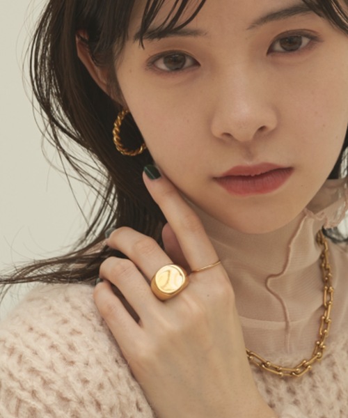 muku（ムク）の「金属アレルギー対応 フラットヘッドリング / サージカルステンレス（リング・レディース・シルバー/ゴールド・6/7）」の10枚目の写真