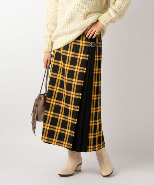NOLLEY’S（ノーリーズ）の「◇【WEB限定】【GLEN FYNE/グレン ファイン】別注キルトロングスカート（スカート・レディース・ブルー系その他/パープル系その他2/ブラック系その他・FREE）」の18枚目の写真