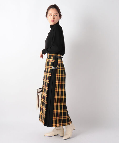 NOLLEY’S（ノーリーズ）の「◇【WEB限定】【GLEN FYNE/グレン ファイン】別注キルトロングスカート（スカート・レディース・ブルー系その他/パープル系その他2/ブラック系その他・FREE）」の15枚目の写真